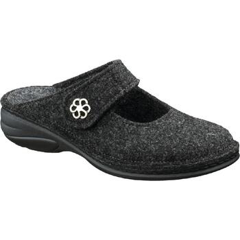 Schoenen Dames Leren slippers Finn Comfort 6567416168 Grijs
