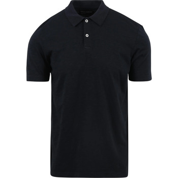 Textiel Heren T-shirts & Polo’s Marc O'Polo Poloshirt Jersey Donkerblauw Blauw
