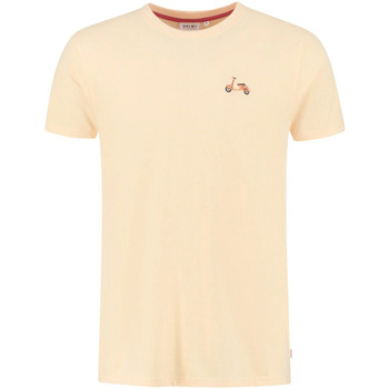 Textiel Heren T-shirts & Polo’s Shiwi T-Shirt Scooter Oranje Oranje