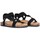 Schoenen Dames Sandalen / Open schoenen Luna Collection 68700 Zwart