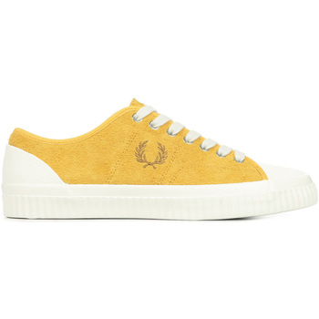 Fred Perry Hughes Low Textured Geel