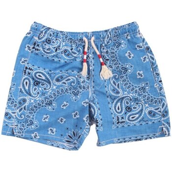 Textiel Jongens Zwembroeken/ Zwemshorts Mc2 Saint Barth CAPRESE 00161D Blauw