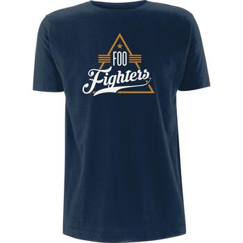 Textiel T-shirts met lange mouwen Foo Fighters  Blauw