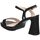 Schoenen Dames Sandalen / Open schoenen Rodriblan WXL637 Zwart