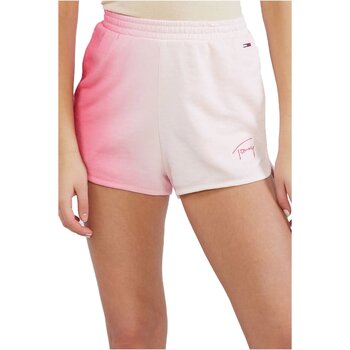 Textiel Dames Korte broeken / Bermuda's Tommy Jeans DW0DW15382 Roze
