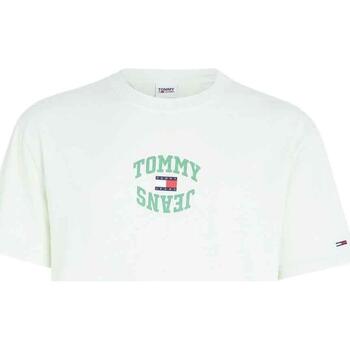 Textiel Heren T-shirts korte mouwen Tommy Jeans  Groen