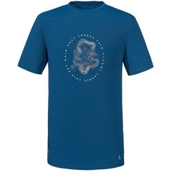 Textiel Heren T-shirts korte mouwen SchÖffel  Blauw