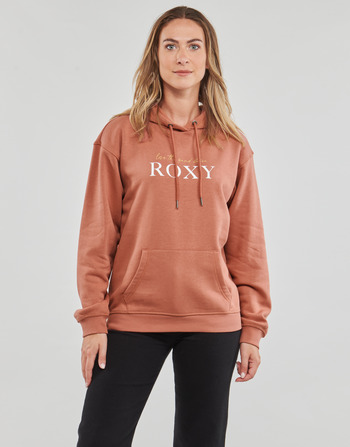 Textiel Dames Sweaters / Sweatshirts Roxy SURF STOKED HOODIE BRUSHED Roze