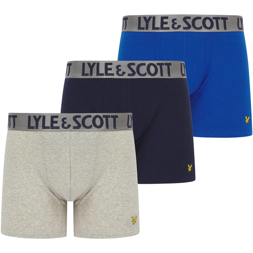 Ondergoed Heren Boxershorts Lyle & Scott Christopher 3-Pack Boxers Multicolour