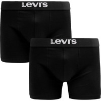 Ondergoed Heren BH's Levi's Brief Boxershorts 2-Pack Zwart Zwart