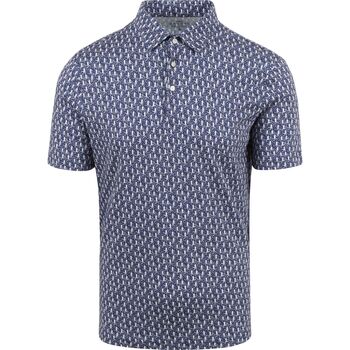 Textiel Heren T-shirts & Polo’s Desoto Poloshirt Blauw Octopus Blauw