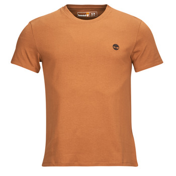 Textiel Heren T-shirts korte mouwen Timberland Dunstan River Jersey Crew Tee Slim Bruin