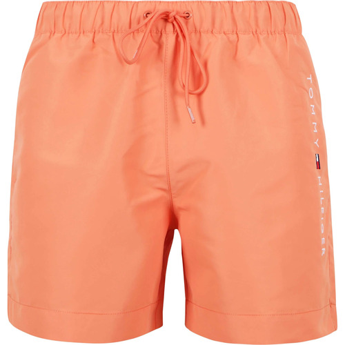 Textiel Dames Bikini Tommy Hilfiger Zwembroek Logo Oranje Oranje