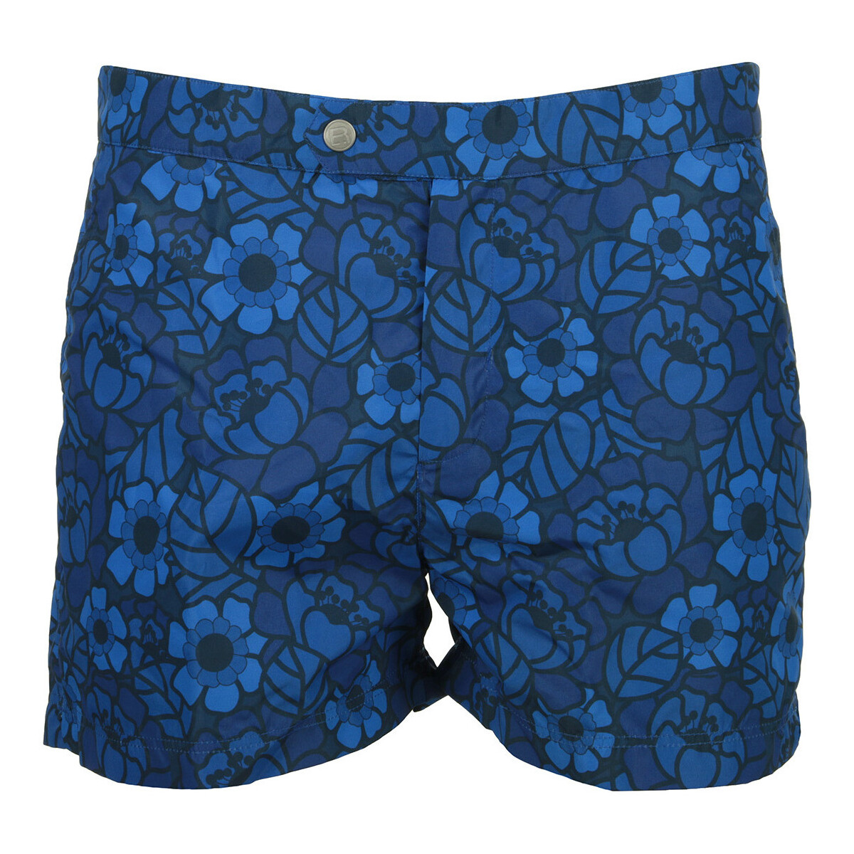 Textiel Heren Zwembroeken/ Zwemshorts Robinson Les Bains LW Free Flowers Blauw