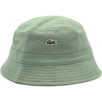 Accessoires Heren Hoed Lacoste Bucket Hat Groen Groen