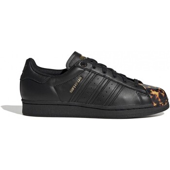 Schoenen Dames Lage sneakers adidas Originals Superstar W Zwart
