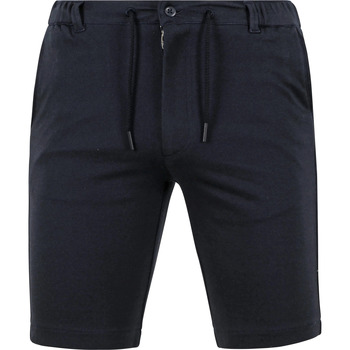 Textiel Heren Broeken / Pantalons Suitable Respect Jink Short Navy Blauw