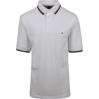 Textiel Heren T-shirts & Polo’s Tommy Hilfiger Big And Tall Poloshirt Wit Wit