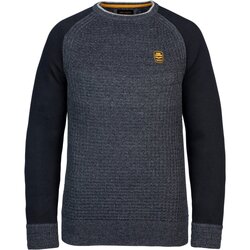 Textiel Heren Sweaters / Sweatshirts Pme Legend Trui Contrast Donkerblauw Blauw