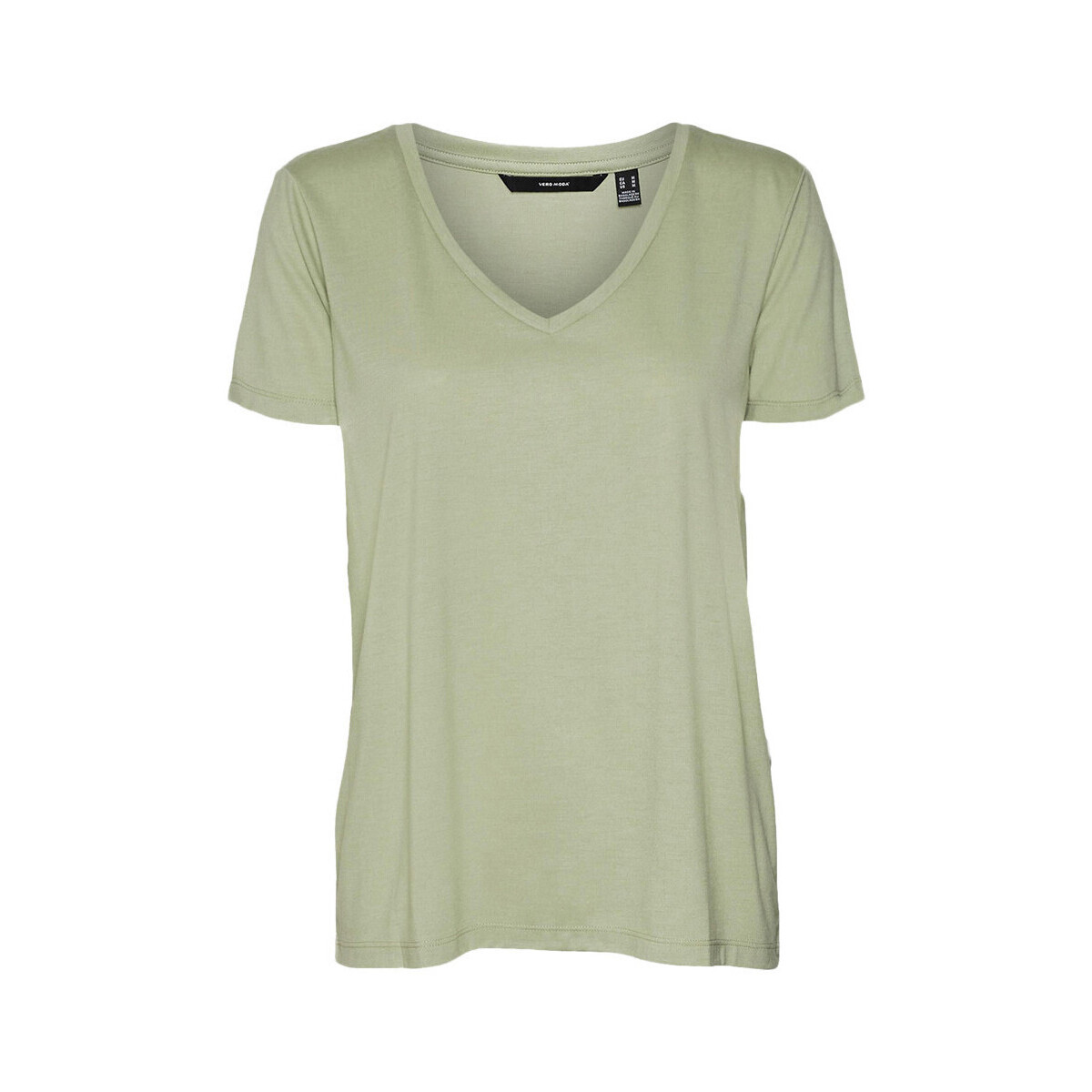 Textiel Dames T-shirts & Polo’s Vero Moda  Groen