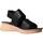 Schoenen Dames Sandalen / Open schoenen Clarks VELHILL STRAP Zwart