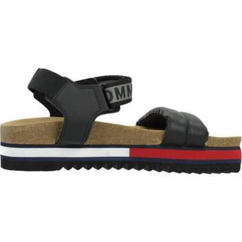 Tommy Jeans FLAG OUTSOLE Zwart