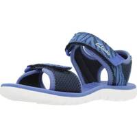Schoenen Jongens Sandalen / Open schoenen Clarks SURFING TIDE K Blauw