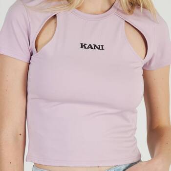 Textiel Dames Overhemden Karl Kani RETRO SHINY Violet