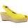 Schoenen Dames Sandalen / Open schoenen Tommy Hilfiger ICONIC ELBA SLING BACK W Geel