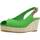 Schoenen Dames Sandalen / Open schoenen Tommy Hilfiger ICONIC ELBA SLING BACK W Groen