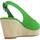 Schoenen Dames Sandalen / Open schoenen Tommy Hilfiger ICONIC ELBA SLING BACK W Groen