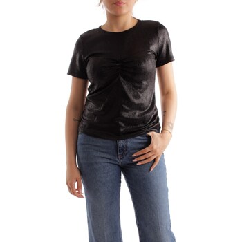 Textiel Dames T-shirts korte mouwen Emme Marella LARGO Zwart
