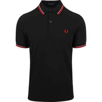 Textiel Heren T-shirts & Polo’s Fred Perry Polo Donkergroen M3600 Groen
