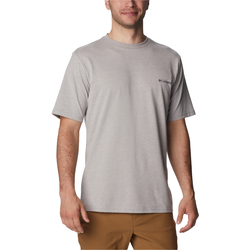 Textiel Heren T-shirts korte mouwen Columbia CSC Basic Logo SS Tee Grijs