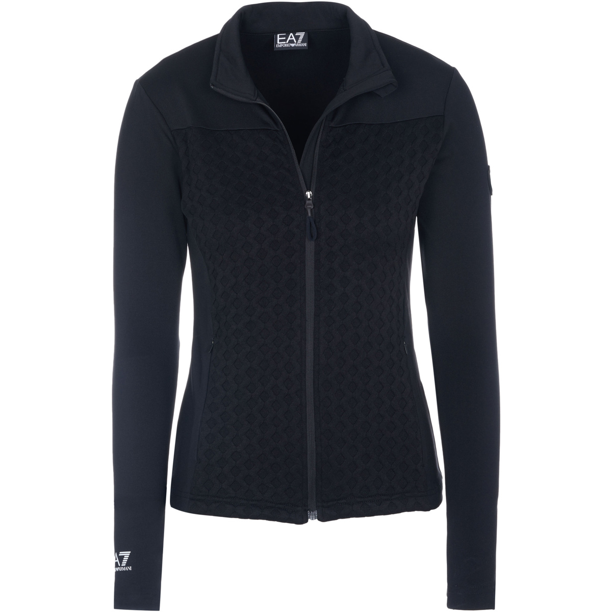 Textiel Dames Sweaters / Sweatshirts Ea7 Emporio Armani  Zwart