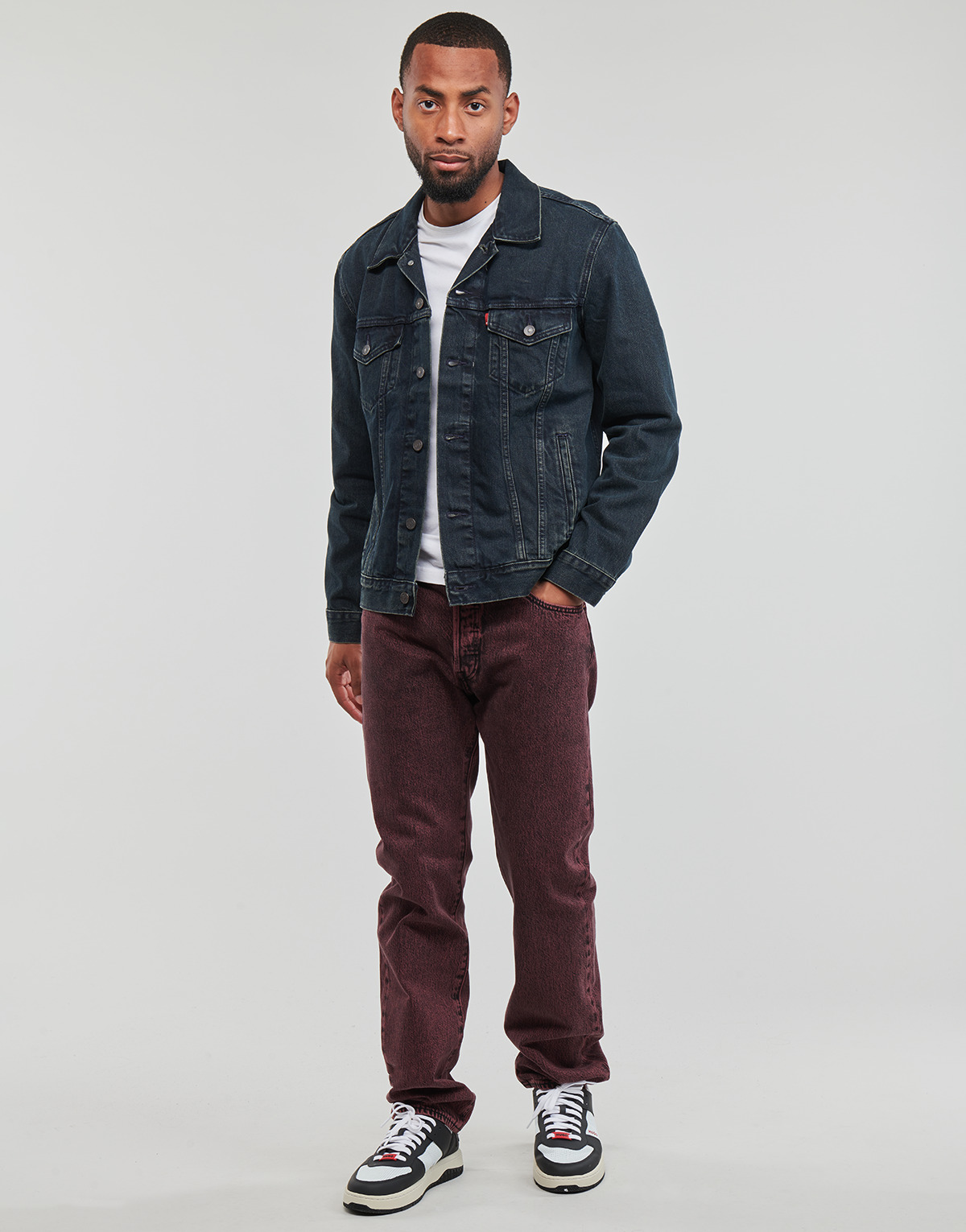 Textiel Heren Straight jeans Levi's 501® LEVI'S ORIGINAL Bruin