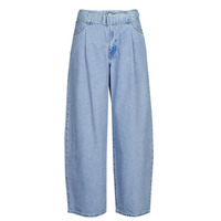 Textiel Dames Boyfriend jeans Levi's BELTED BAGGY Blauw