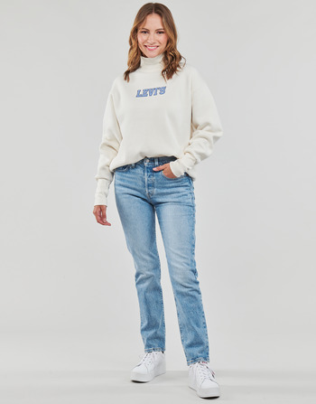 Textiel Dames Straight jeans Levi's 501® JEANS FOR WOMEN Blauw