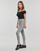 Textiel Dames Skinny Jeans Levi's 721 HIGH RISE SKINNY Grijs