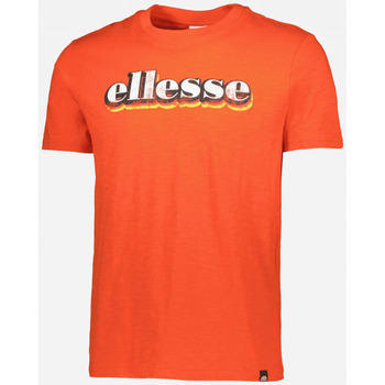 Textiel Heren T-shirts korte mouwen Ellesse  Oranje