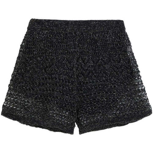 Textiel Dames Korte broeken / Bermuda's Suoli  Zwart
