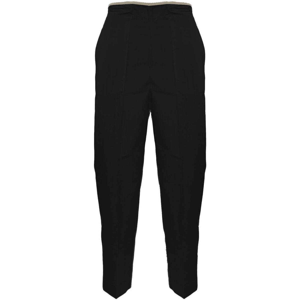 Textiel Dames Broeken / Pantalons Jucca  Zwart