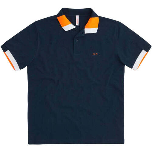 Textiel Heren T-shirts & Polo’s Sun68  Blauw