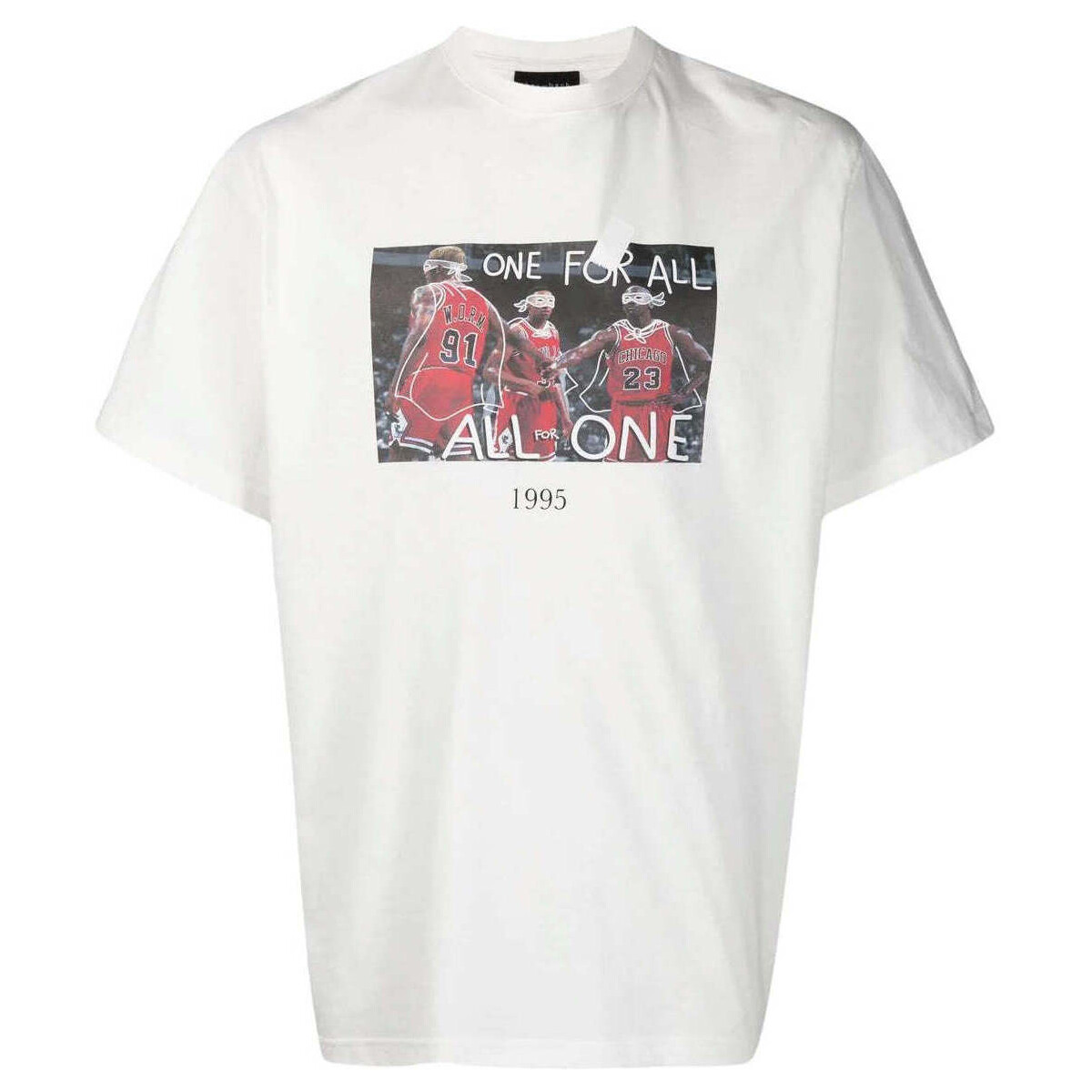 Textiel Heren T-shirts & Polo’s Throwback  Wit