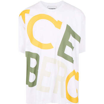 Textiel Heren T-shirts & Polo’s Iceberg  Wit