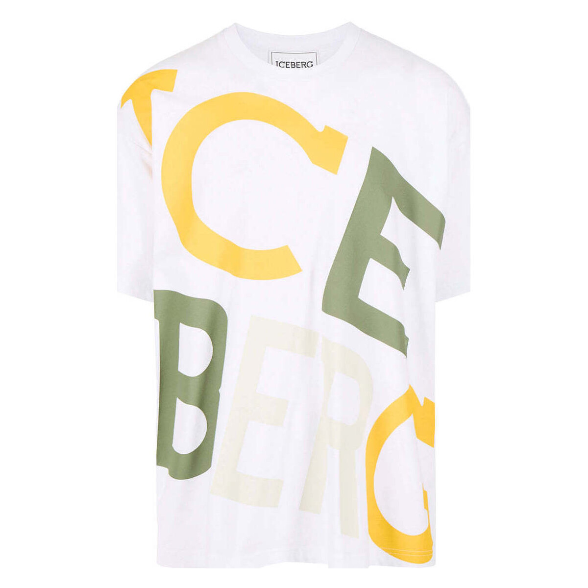 Textiel Heren T-shirts & Polo’s Iceberg  Wit
