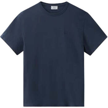 Textiel Heren T-shirts & Polo’s Woolrich  Blauw