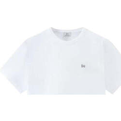 Textiel Heren T-shirts & Polo’s Woolrich  Wit