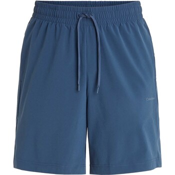 Textiel Heren Korte broeken / Bermuda's Calvin Klein Jeans Wo - 7 Woven Short Blauw