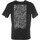 Textiel Heren T-shirts & Polo’s Selected Slhrelaxajax Print Ss O-Neck Tee W Zwart